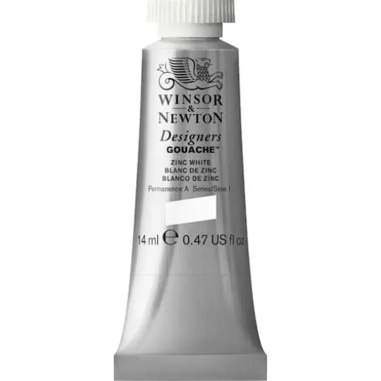 Winsor & Newton&reg; Designers Gouache Zinc White {1}