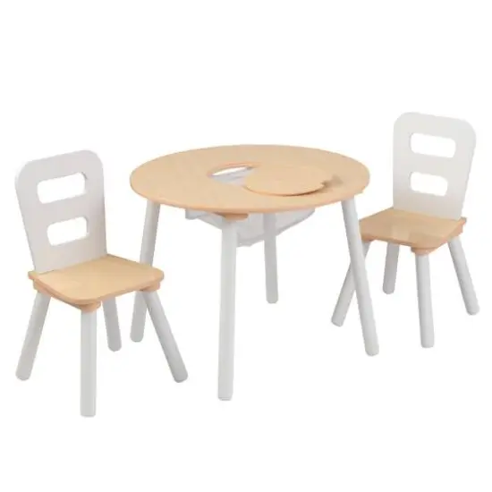 KidKraft Round Storage Table & Chair Set {1}