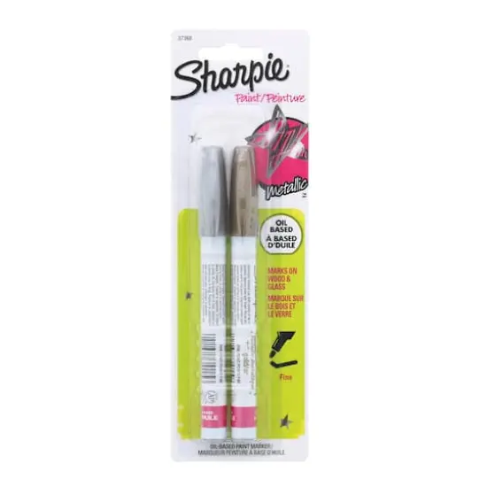 Sharpie&reg; Oil-Based Paint Markers, Fine Point Metallic Set {1}