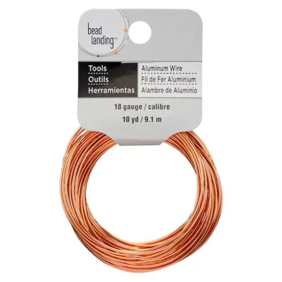 Rose Gold 18-Gauge Aluminum Wire By Bead Landing&trade; {4}