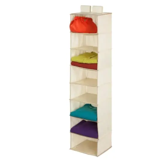 Honey Can Do 54" 8-Shelf Hanging Vertical Closet Organizer {3}