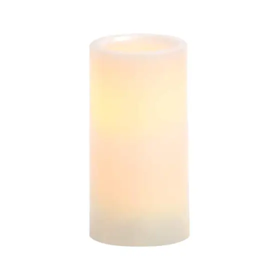 White 3" x 6" LED Pillar Candle By Ashland&reg; {4}