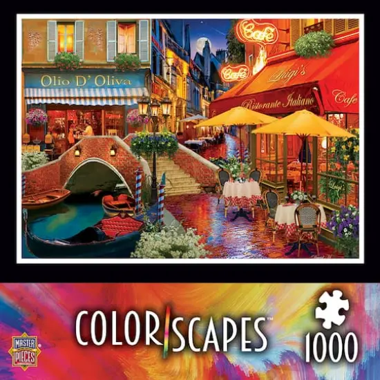Assorted MasterPieces&reg; Colorscapes&trade; Linen Jigsaw Puzzle {3}
