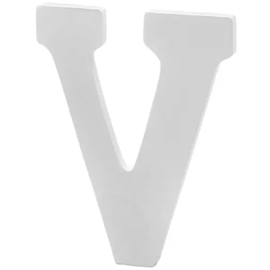9" White MDF Whimsy Letter by Make Market&reg; V {1}