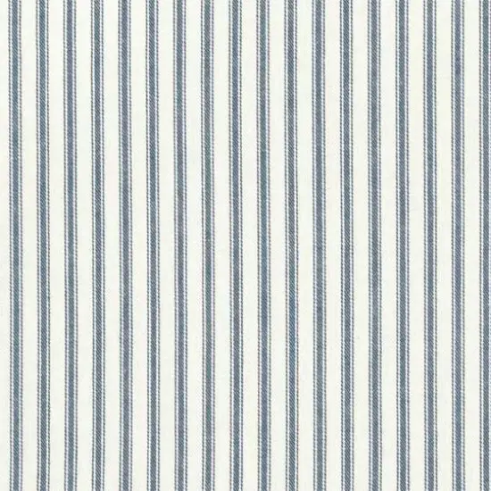 Covington Denim Blue Woven Ticking {1}