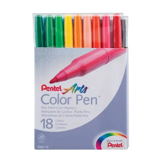 Pentel Arts&reg; Color Pen&trade; Set {2}