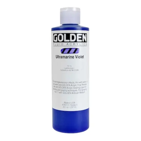 Golden&reg; Fluid Acrylics, 8oz. Ultramarine Violet {1}