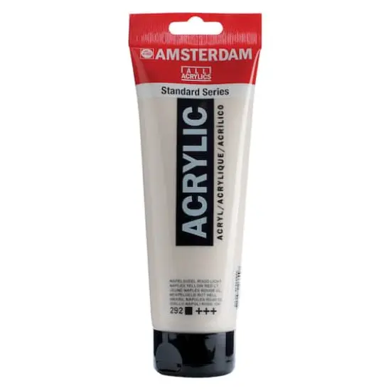 Amsterdam 250mL Standard Acrylic Paint 292 Naples Yellow Red Light {1}