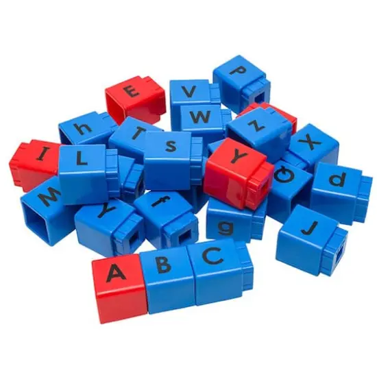 Didax Jumbo Alphabet Unifix&reg; Cubes {3}