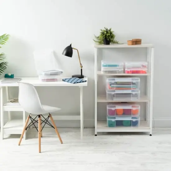 Iris&reg; Clear 8" x 8" Portable Project Case, 6 Pack {4}