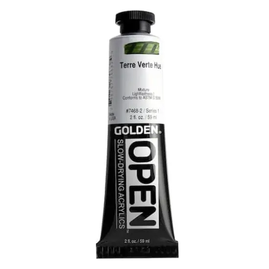 Golden&reg; OPEN&trade; Slow-Drying Acrylics, 2oz. Terre Verte Hue {1}