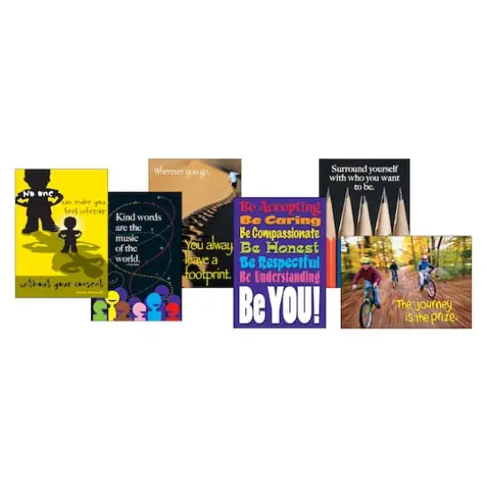 Think Positively ARGUS&reg; Posters Combo Pack, 6 Pack {4}
