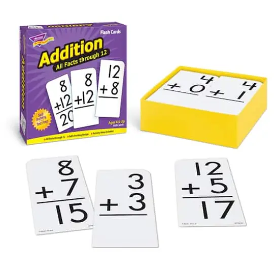 Addition 0-12 All Facts Skill Drill Flash Cards {1}