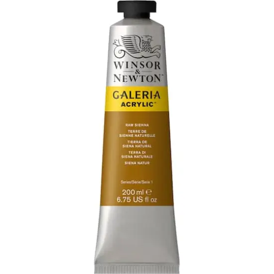 Winsor & Newton&trade; Galeria Acrylic&trade;, 200mL Raw Sienna {1}