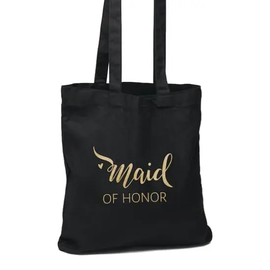 Hortense B. Hewitt Co. Maid of Honor Black Tote Bag {1}