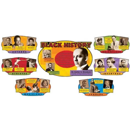 Trend Enterprises Black History Bulletin Board Set {1}