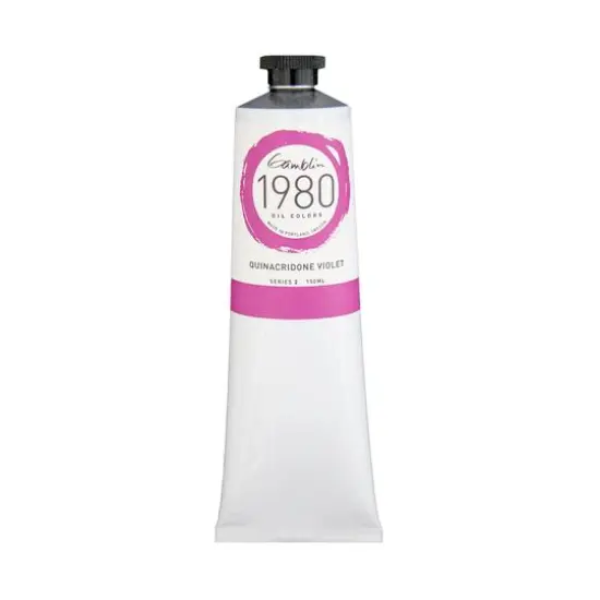 Gamblin 1980 Oil Color, 150ml Quinacridone Violet {1}