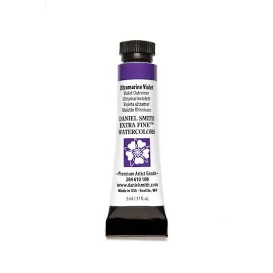 Daniel Smith Extra Fine&trade; Watercolor, 5mL Ultramarine Violet {1}
