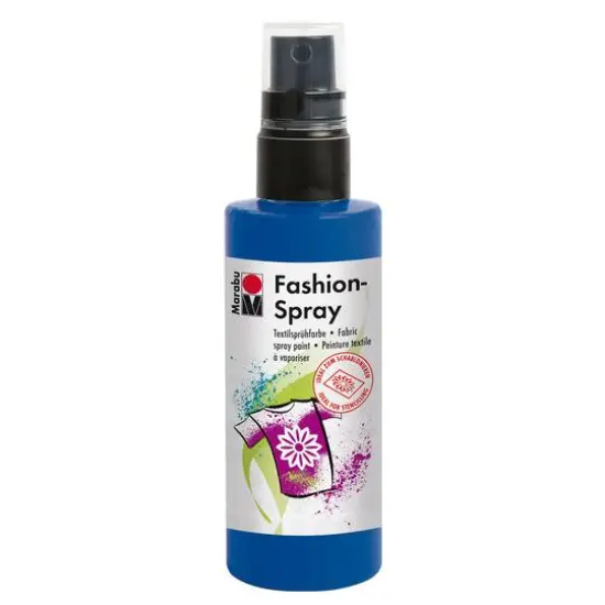 Marabu Fashion Spray Paint Marine Blue {1}