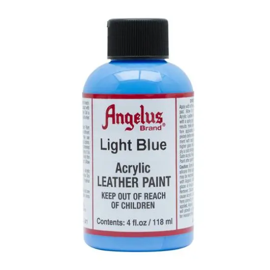 Angelus&reg; Acrylic Leather Paint, 4oz. Light Blue {1}