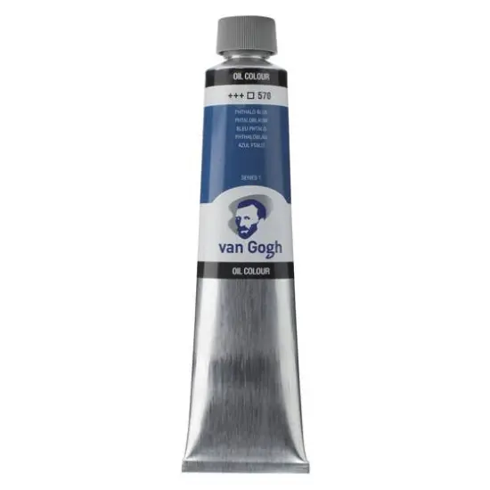 Van Gogh Oil Colour, 200mL Phthalo Blue {1}