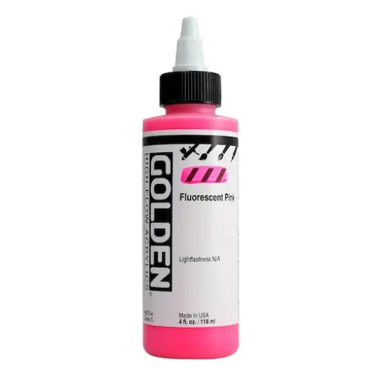 Golden&reg; High Flow Acrylics, 4oz. Fluorescent Pink {1}