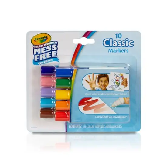 Crayola&reg; Color Wonder Mess Free&trade; Classic Mini Markers, 10ct. {5}