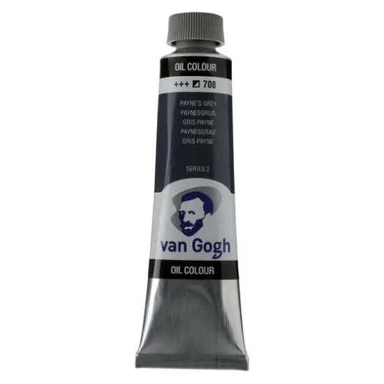 Van Gogh Oil Colour, 40mL 708 Payne's Grey {1}