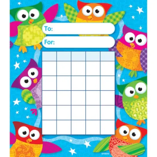 Trend Enterprises Owl-Stars!&reg; Incentive Pad, 6 pads {1}
