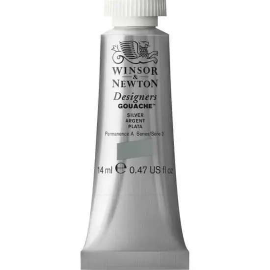 Winsor & Newton&reg; Designers Gouache Silver {1}