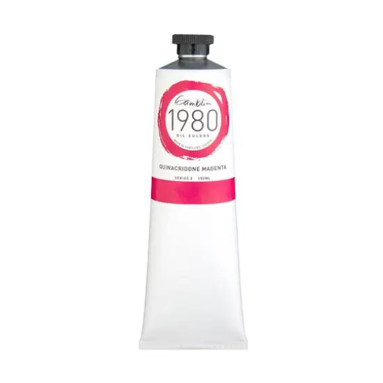 Gamblin 1980 Oil Color, 150ml Quinacridone Magenta {1}
