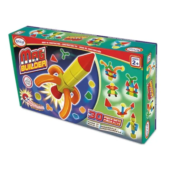 Popular Playthings&reg; Mag Builder&reg; 30-Piece Set {1}