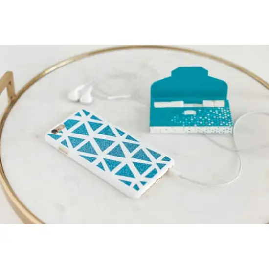 Cricut&reg; Glitter Vinyl Teal {5}