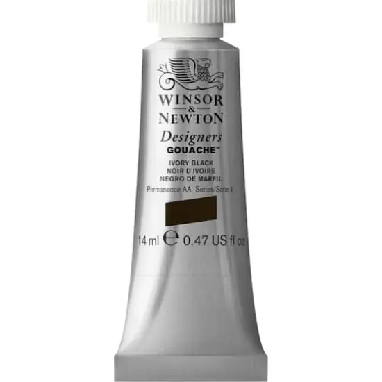 Winsor & Newton&reg; Designers Gouache Ivory Black {1}