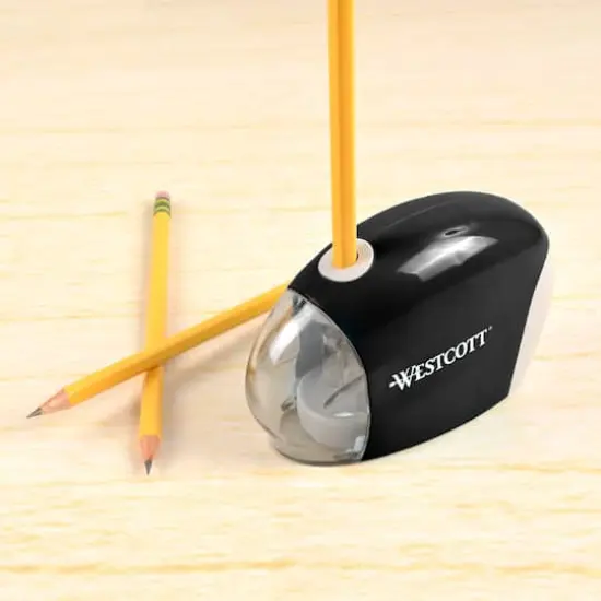 Assorted Westcott&reg; Battery Operated Pencil Sharpener {3}