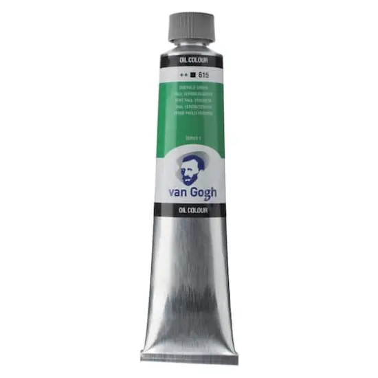 Van Gogh Oil Colour, 200mL Emerald Green {1}