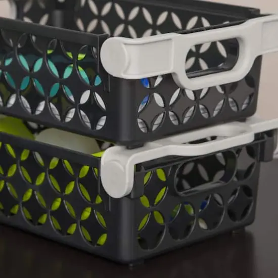 Iris&reg; Black Decorative Baskets, 3 Combo Set {4}