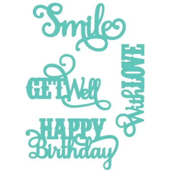 Cuttlebug&reg; Sweet Sentiments Die Set {1}