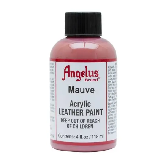 Angelus&reg; Acrylic Leather Paint, 4oz. Mauve {1}
