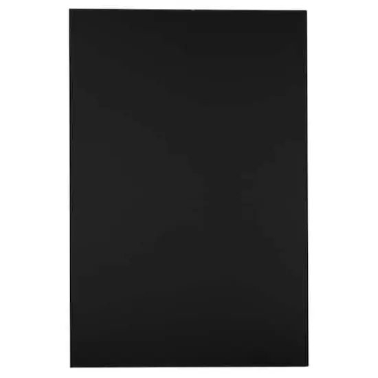 Uncut Matboard, 24" x 36" by Studio D&eacute;cor&reg; Black {1}