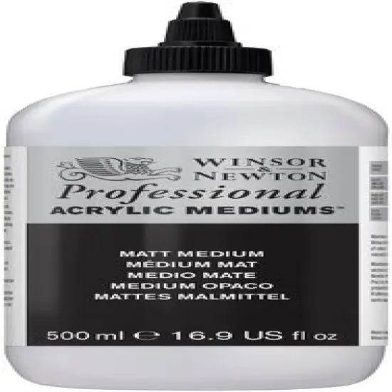 Winsor & Newton&reg; Professional Acrylic Medium, Matte Medium {1}