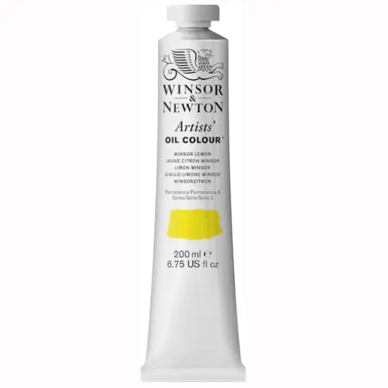 Winsor & Newton&reg; Artists' Oil Colour&trade;, 200mL Winsor Lemon {1}