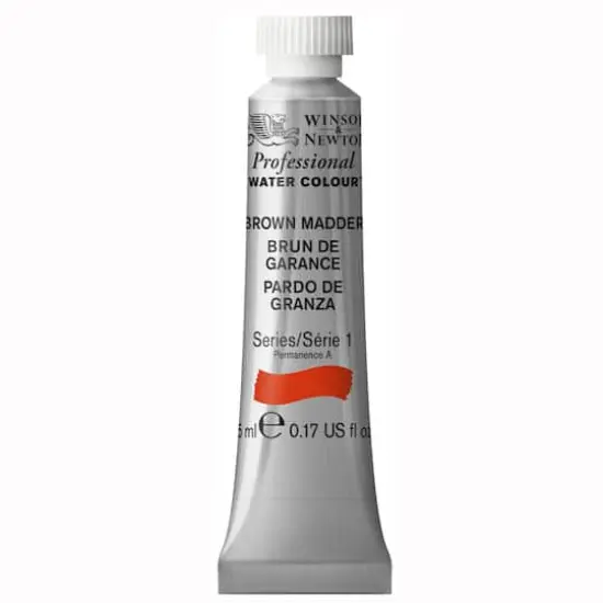 Winsor & Newton® Professional Water Colour™ Paint, 5mL Brown Madder {1}