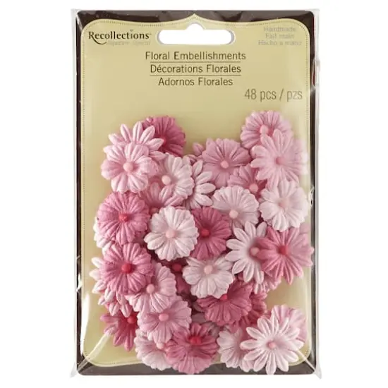 Recollections&trade; Signature Floral Embellishments Yellow {2}