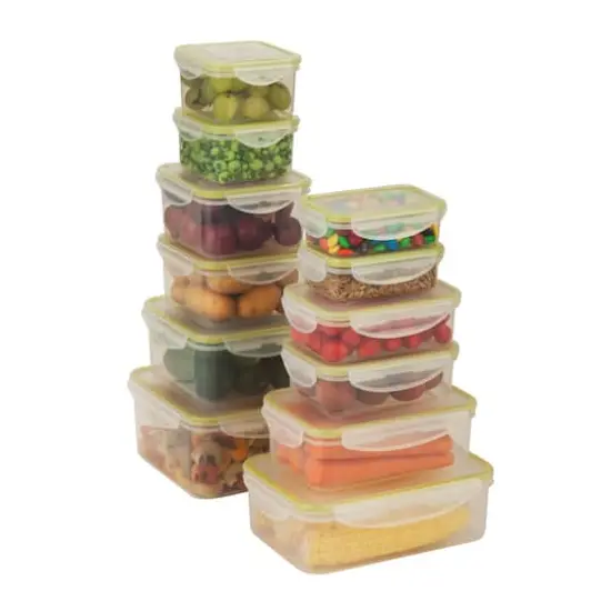 Honey Can Do Locking Food Storage Set, 24 Pieces {3}