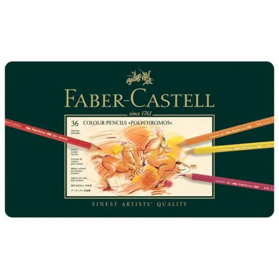 Faber-Castell&reg; Polychromos&reg; 36 Color Pencil Tin Set  {3}