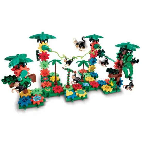 Gears! Gears! Gears!®, Movin’ Monkeys™ Building Set, Set of 136 {6}