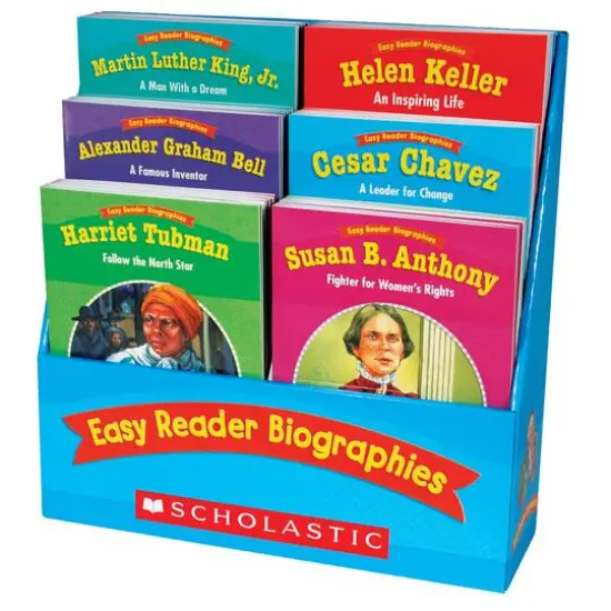 Scholastic&reg; Easy Reader Biographies Set {1}
