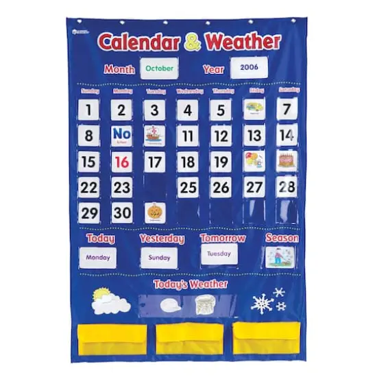 Calendar and Weather Pocket Chart {1}