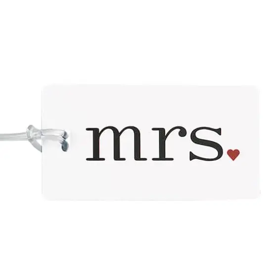 Hortense B. Hewitt Co. Luggage Tag, Mrs. {1}